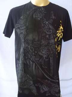 Emperor Eternity Guan Yu Chinese God Tattoo T shirt M L  