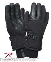 BLACK COLD WEATHER MILITARY GLOVES , ARMY MILITARY GLOVES  