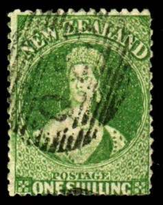 New Zealand Chalon Stamp Perf 13 SG 79 Scott 20B £400  