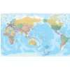 Physikalische Weltkarte mit Pazifik Ansicht: 1:30 Mio.: .de: US 