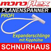 Planenspanner Spannfix Expanderseil Schlinge mit Kipphülse (Knebel)