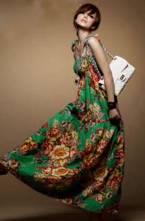 Hot Sale Strap Chiffon Sundress 3 Colors Fashion Style  