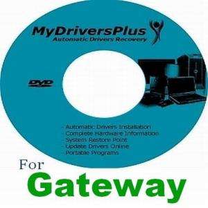 Gateway DX441X Drivers Recovery Restore DISC 7/XP/Vista  