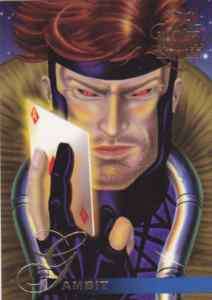 1995 FLAIR MARVEL ANNUAL Gambit # 4 nm/mint X Men  