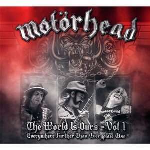 Motorhead The World Is Ours, Vol. 1 (DVD, 2011, 3 Disc Set, DVD/CD 
