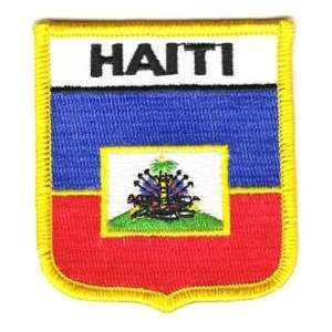 Wappen Aufnäher Patch Haiti Flagge Fahne EU  Sport 