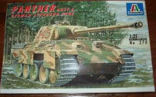 Italeri 135 German Panther Ausf.A #270  
