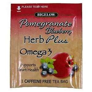 Bigelow® Pomegranate Blueberry Herb Plus Omega 3 (Box of 18)  