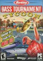 BERKLEY BASS TOURNAMENT TYCOON FISHING SIMULATION PC CD  