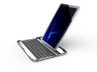 Wireless Bluetooth Keyboard Aluminum Case for Samsung Galaxy Tab10.1 