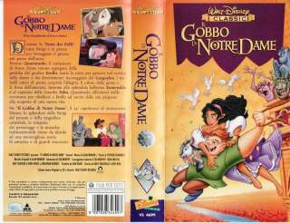 Il gobbo di Notre Dame (1996) VHS DISNEY  