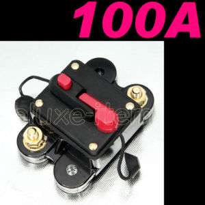 CIRCUIT BREAKER 100 AMP INLINE RESET SELF TEST 100AMP  