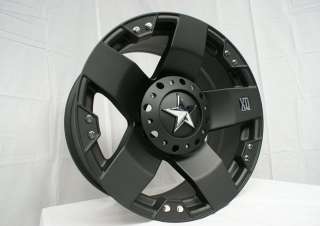 18 Inch Black KMC XD Toyota Tundra 5x150 Wheels Rims  