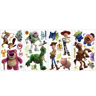Toy Story 3 Glow in the Dark Removable Wall Decorations   Toy Story 3 