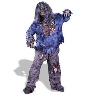 Complete Zombie Plus Adult Costume   Includes Pants with Zombie thigh 