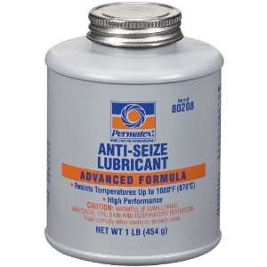   12PK Anti Seize Lubricant with Brush Top Bottle   16 oz., (Pack of 12