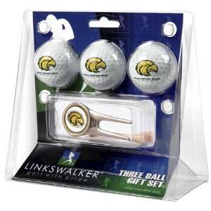  Southern Mississippi Golden Eagles NCAA 3 Ball Gift Pack w 