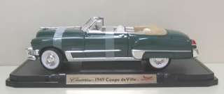 1949 Cadillac Coupe deVille Diecast Model Car 1:18Green  