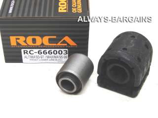 Roca Nissan Altima 93 94 95 96 97 Front Lower Control Arm Bushing Left 