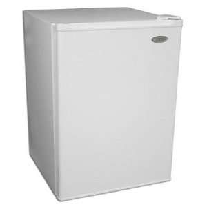   HSB03 Compact 2 2/3 Cubic Foot Refrigerator/Freezer, White Appliances