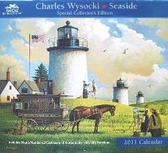 Charles Wysocki 2011 Seaside Collector Wall Calendar  