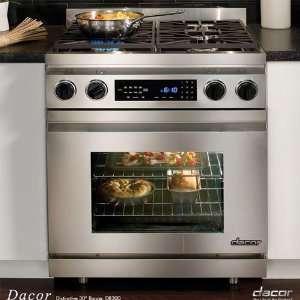   30 In. Stainless Steel Freestanding Dual Fuel Range   DR30DLPH