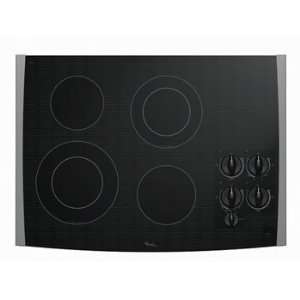  30 Smoothtop Electric Cooktop with Double Dual Element Cooktop 