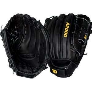 Wilson A2000 Fastpitch 12 1/4 Black Softball Glove   Throws Left   12 