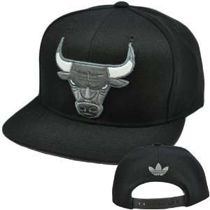 NBA Adidas Chicago Bulls Team Hat Flat Bill Snapback 