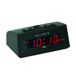 Acurite Challenger Black Alarm Clock by Chaney 13002 072397130028 