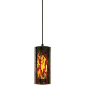  Abbey Pendant Shade Color Amber Purple, Finish / Mounting 