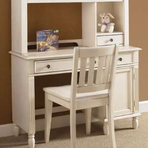   Youth Bedroom Student Desk Chair in Antique White: Home & Kitchen