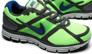 NIKE LUNARGLIDE+ NEW Mens iPod Ready Electric Green Shoes Size 11.5 