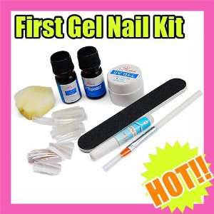  perfect kit beginners nail art uv gel 9 in 1 set 098 
