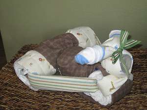 Baby Diaper Tricycle Cake  