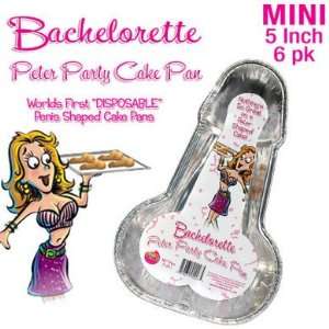 Bundle Bachelorette Party Cake Pan Small and Aloe Cadabra Organic Lube 