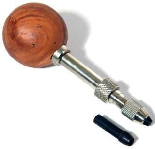 Wooden Swivel Head Ball Pin Vise  