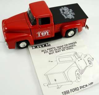   Toy Connection 1956 Ford Pick Up Truck Bank Original Box 7 5/8  