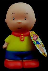 NEW Caillou Soft Bath Toy   Squeaky   Squirt Toy Fun  