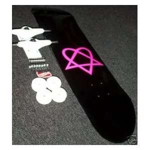  Bam Heartagram Skateboard Complete Element Grip: Sports 