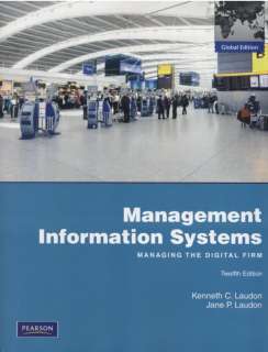 International Edition* Management Information Systems by Laudon 12E 