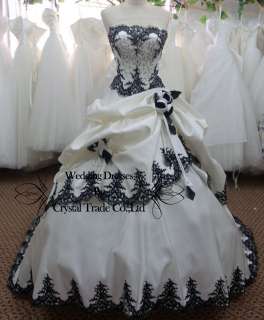 2012 Fashional White/Ivory Wedding Dress Bridal Bridesmaid Gown 
