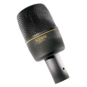   Electro Voice ND868 Dynamic Bass Drum Microphone: Musical Instruments