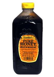 Gunters Pure Buckwheat Honey, 5 LB  