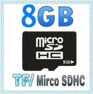 8G 8GB MicroSD Micro SDHC SD HC TF Memory Card +ADAPTER  
