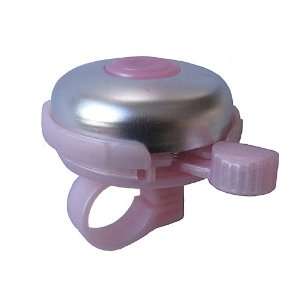 Bicycle Bell Alloy  Pink/Silver , by Biria