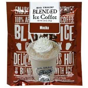 Big Train Blended Ice Coffee Mocha, 2.8 oz Bags, 25 ct  