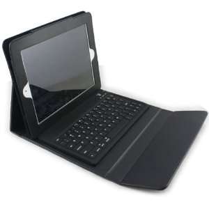   in One Leather Case with Bluetooth Wireless Keyboard For Apple iPad 2