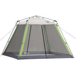 Coleman 10 x 10 Instant Up Screened Camping Canopy Shelter  
