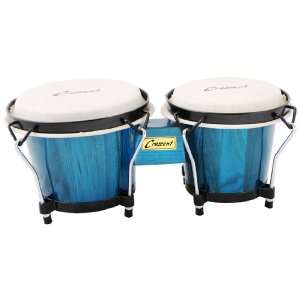   Blue Music Tunable Bongo Drum Wood bongos drums Musical Instruments